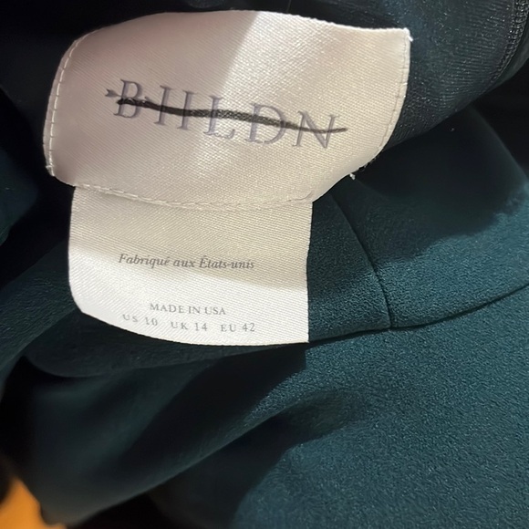 BHLDN Valdis Dress Green size Size 10 NWT - Picture 7 of 16